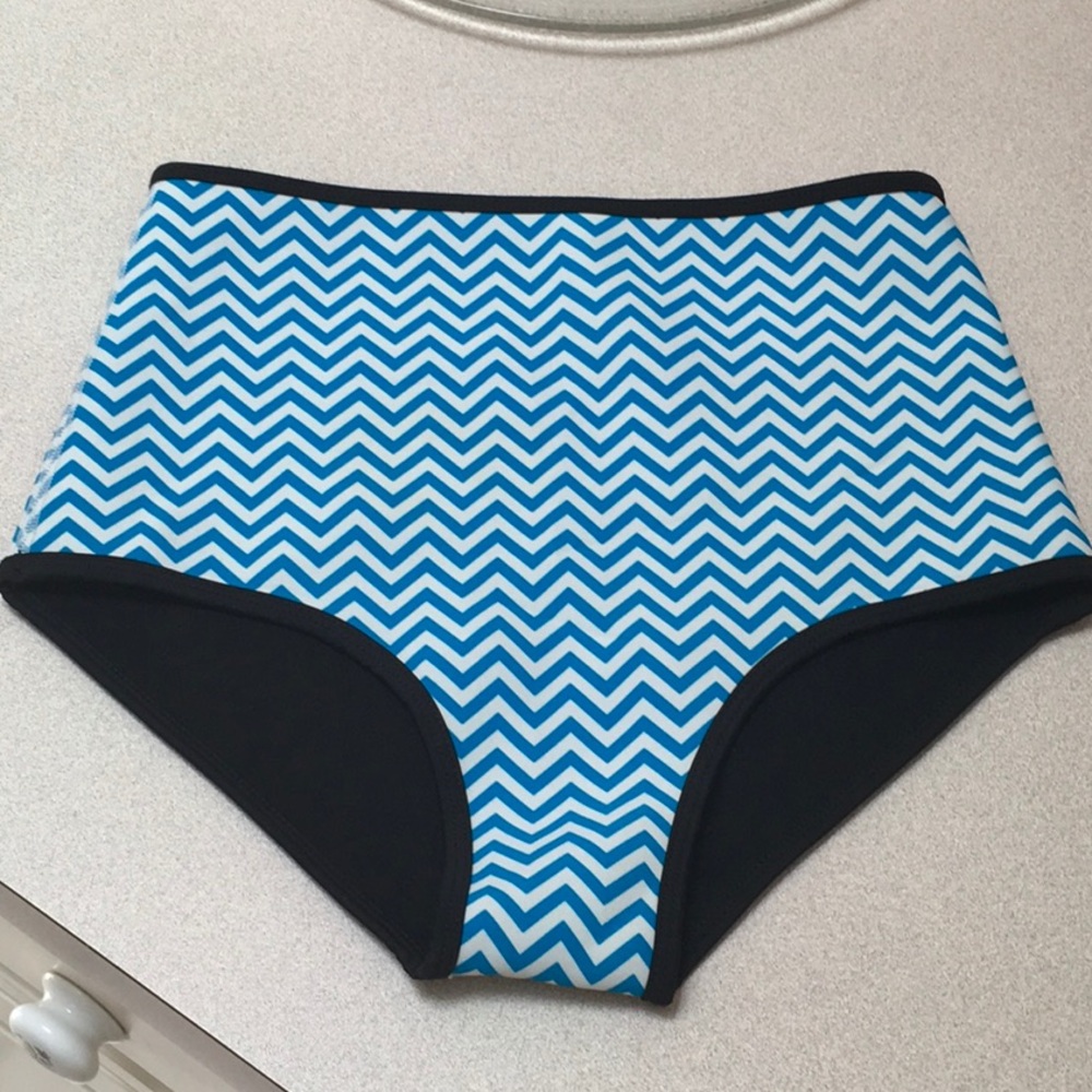 BRA SOCIETY Swim Bottoms Neoprene Mix SM New